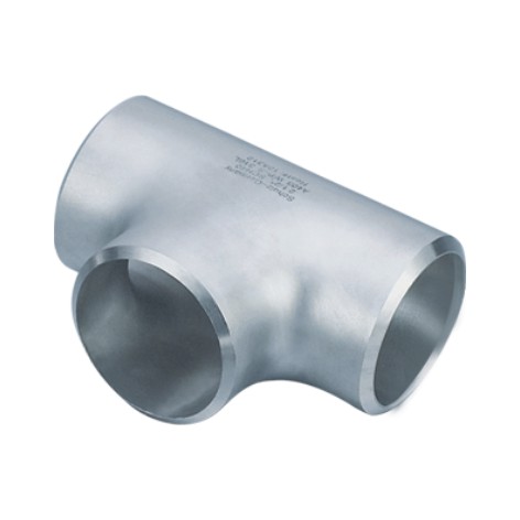 Stainless steel equal diameter three-tee